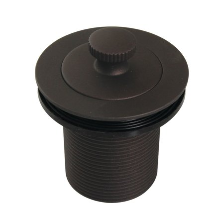 KINGSTON BRASS 112 Lift and Turn Tub Drain with 2 Body Thread, Oil Rubbed Bronze DLT20ORB